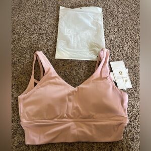 NWT BuffBunny Monarch Sports Bra - Desert Rose (Pink) - Sz Sm